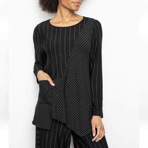 Liv By Habitat Clothes Striped Asymmetrical Top Playful Design
